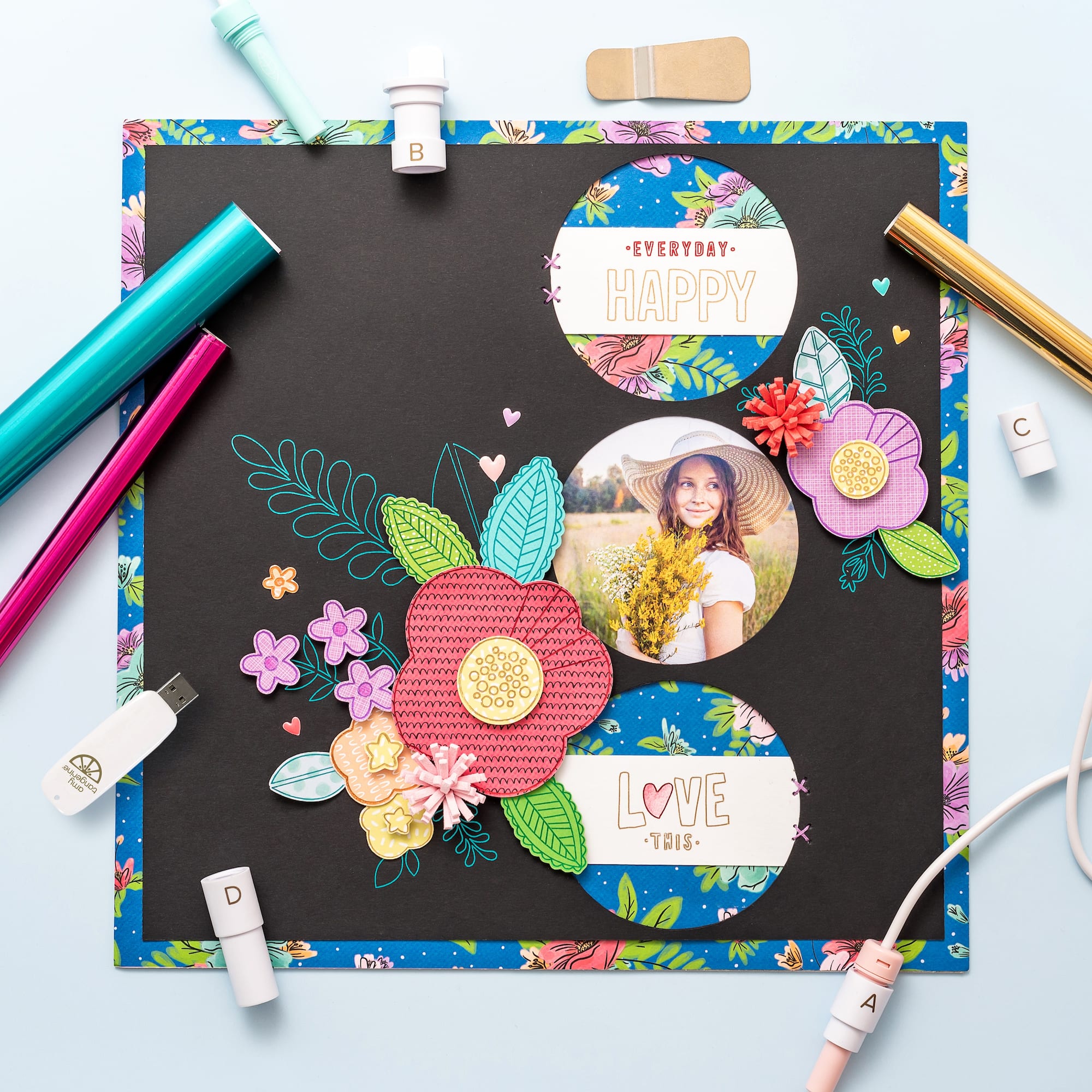 We R Memory Keepers® Foil Quill™ USB Artwork Drive by Amy Tangerine